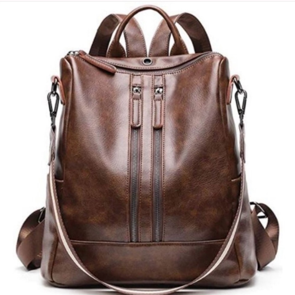 High Quality Leather Convertible 3-Way Bag